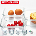 High borosilicate pyrex material microwave food container
